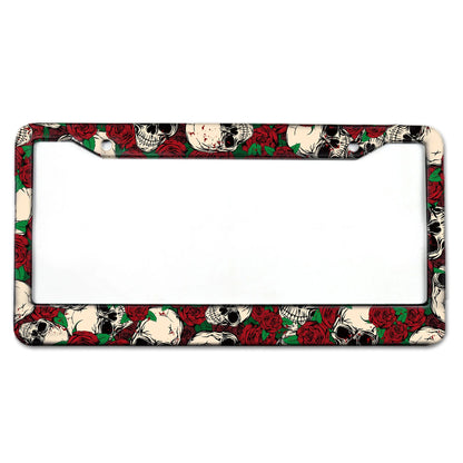 Motors license plate frame in the United States, Canada, Mexico, aluminum alloy car decoration license plate frame