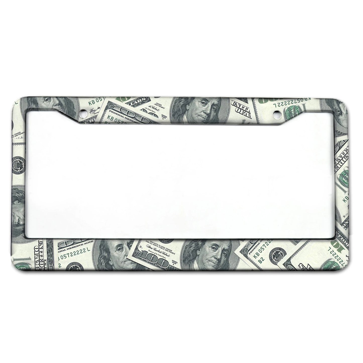 1 pc American specification license plate frame aluminum alloy Canada Mexico General