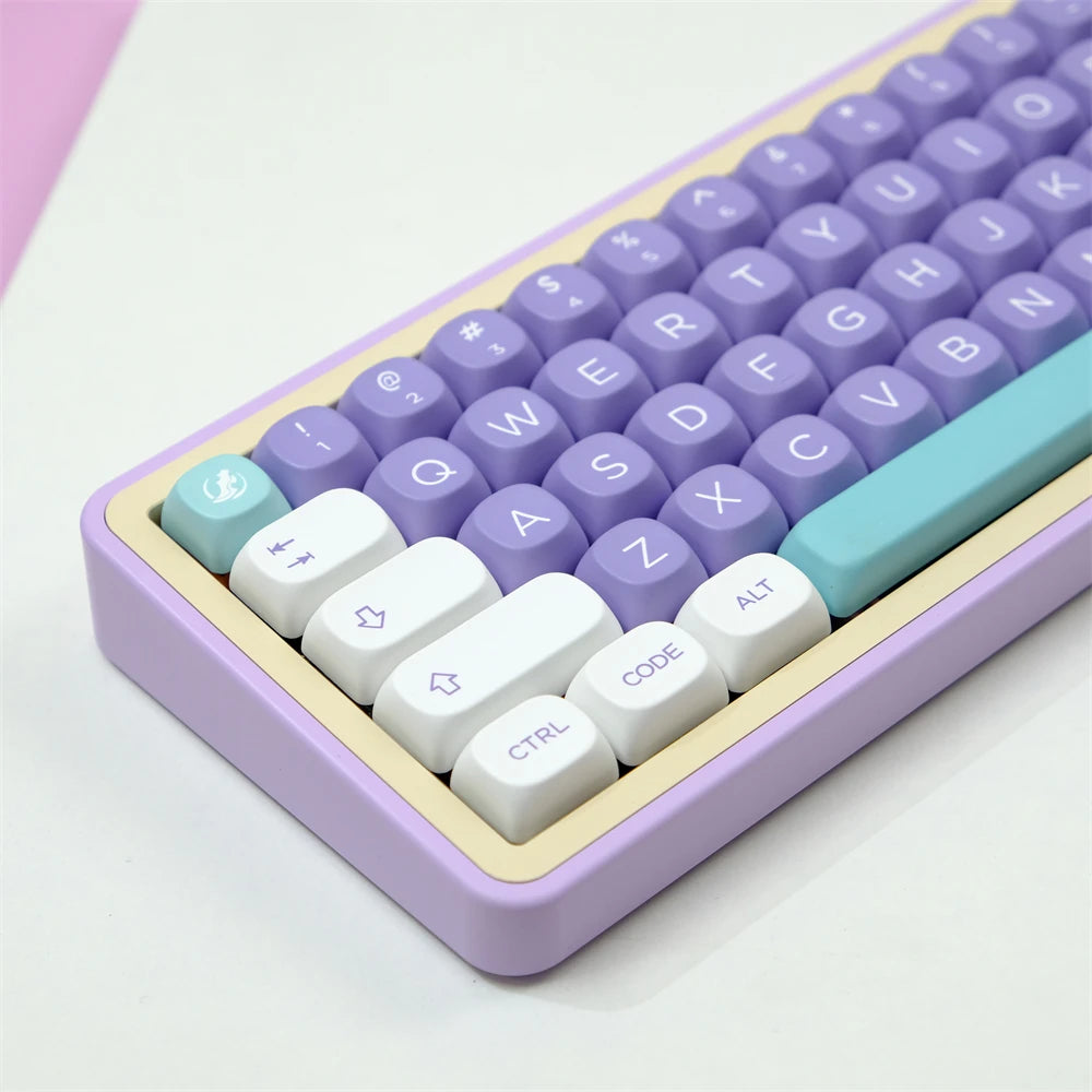 MOA Key Caps 129 Key Mulan PBT Keycap MOA Profile Five-sided sublimation Keycap For Gaming Mechanical Keyboard Keycap MX Switch