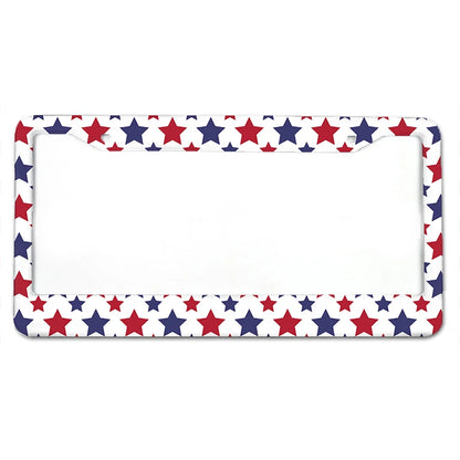 Earth Alliance Series American Standard Aluminum Alloy Car License Plate Cover Car Accessories Waterproof License Plate Cover