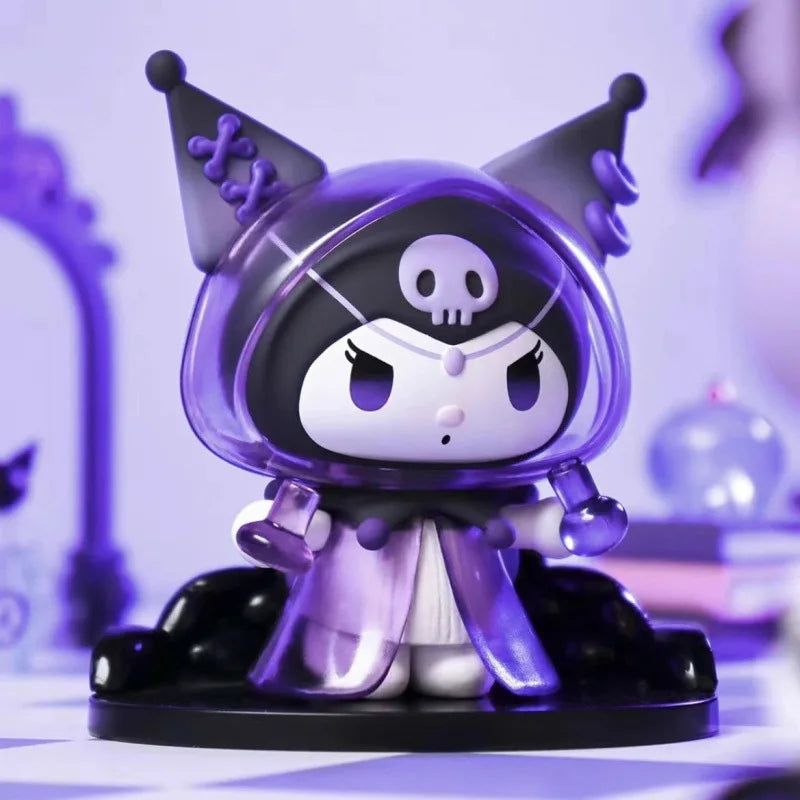 Sanrio Kuromi Blind Box Werewolf Kill Series Female Birthday Gift Doll Toy Handmade Doll Desktop Ornament