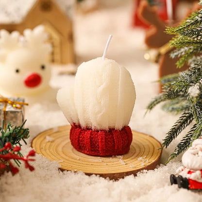 Christmas Decoration Gloves Fragrance Candles navidad Gifts Christmas Pendants Happy New Year 2024