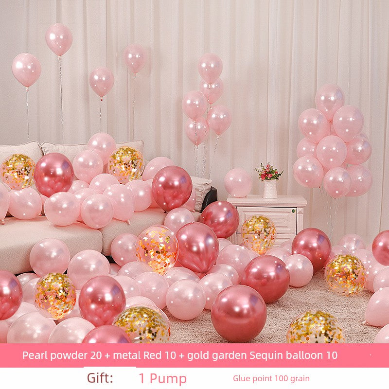 Internet Celebrity Pink for Birthdays and Valentine's Days Proposal Declaration Balloon