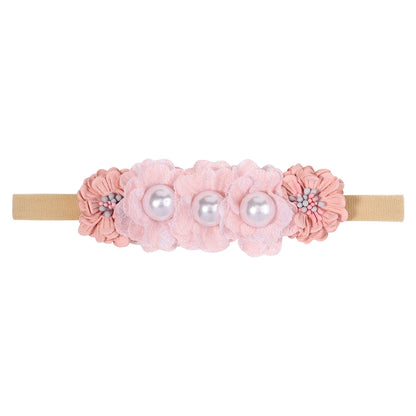 1Pcs Baby Girl Cute Flower Headband Elastic Hair Band Newborn Head Toddler Headband Headwear Kids Accessories Christmas Gifts