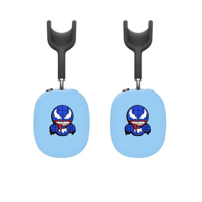 DIY Cartoon Marvel Batman Earphone Case for Apple AirPods Max Earmuff Silicone Protective Cover for AirPods Max Earphone Case