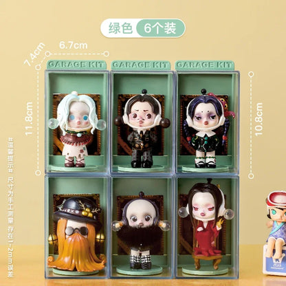 1/6pcs Blind Box Storage Display Rack Hand Puppet Single Doll Storage Box Acrylic Transparent Dustproof Toy Organization Cabinet