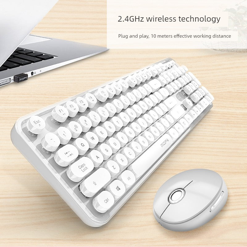 Mofii Mouse Girl Good-looking Wireless Keyboard