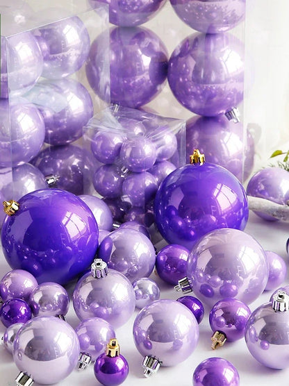 Purple Ball Christmas Decoration