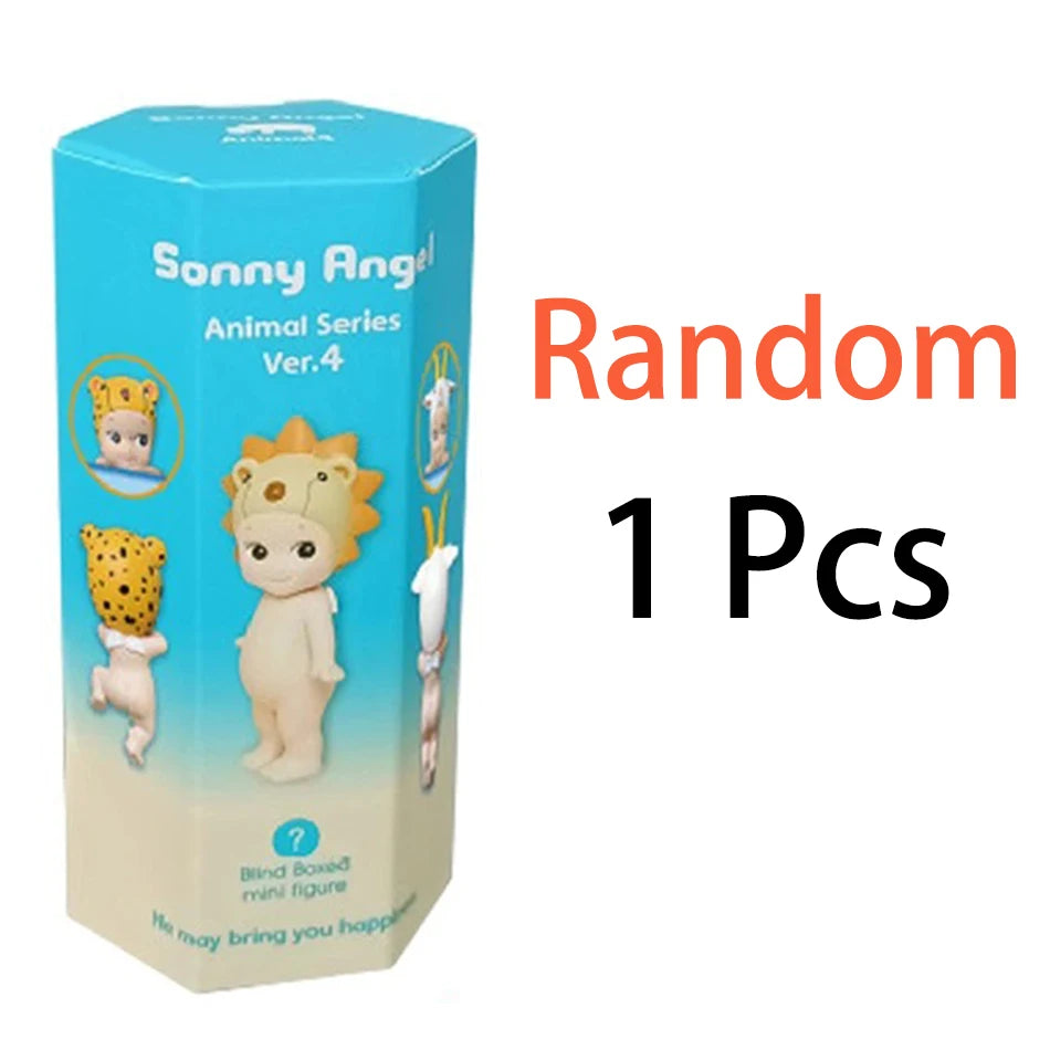 Random Send Sonny Angel Blind Box Series Figures Toys Ornaments Dolls For Fans Children Christmas Gifts Cats Life Action