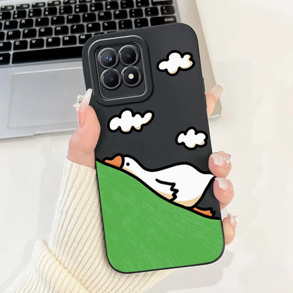 Lens Protective Case For Realme 8i RMX3151 Cute Cartoon Soft Silicone Back Cover For Realme8i Phone Cases