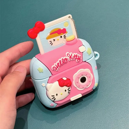 Miniso Cartoon Earphone Case Cover for Airpods 4 New Bluetooth Wireless Earbuds Charging Box Protective Shell for Air Pods 4