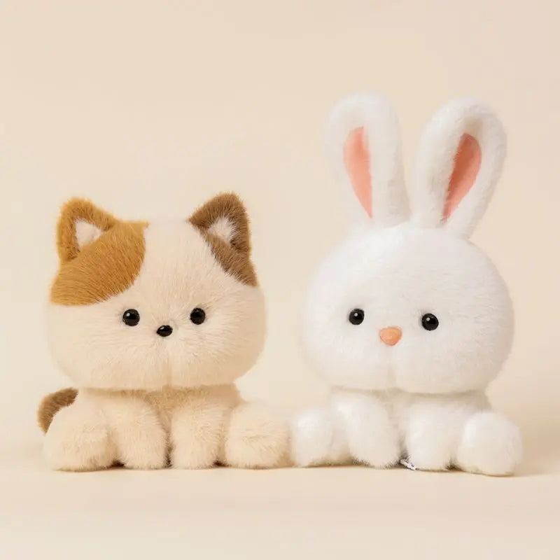 14CM Cute Small Animal Plush Toy Table Decoration Accompany Multi-style Animal Sheep Fox Doll To Send Children's Birthday Gifts