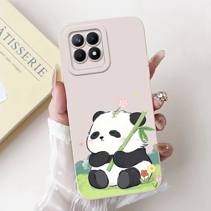 Lens Protective Case For Realme 8i RMX3151 Cute Cartoon Soft Silicone Back Cover For Realme8i Phone Cases