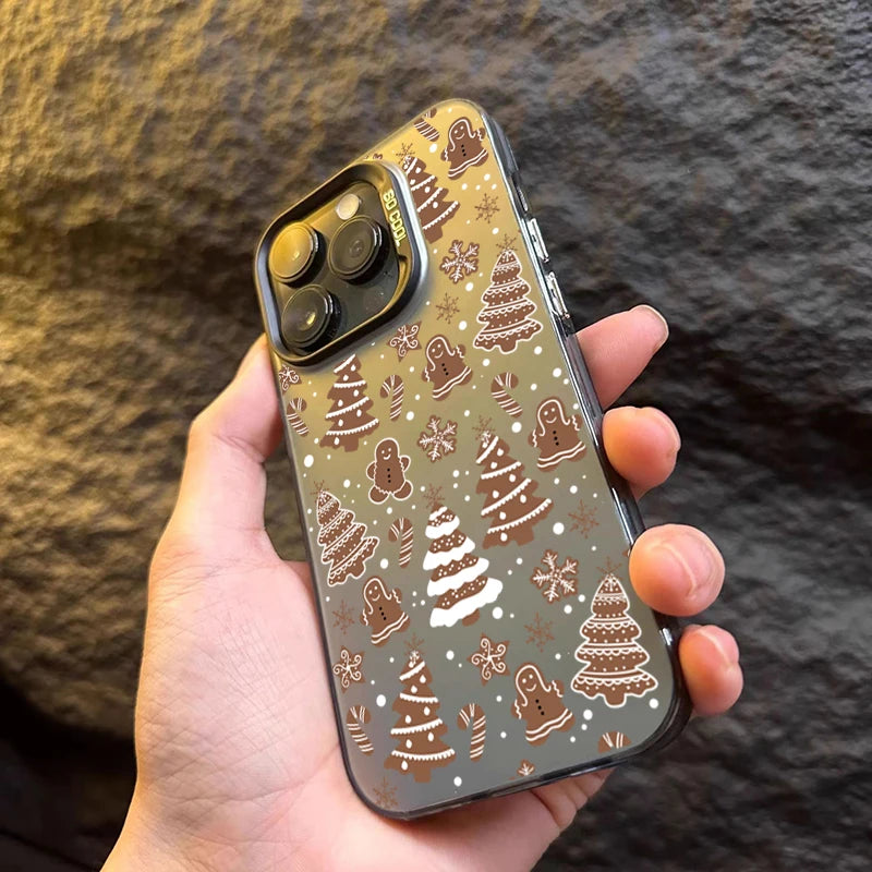 Christmas Tree Design TPU Basic Case for Xiaomi Poco F6 X6 X5 M6 Pro F5 Mi 11 Lite 5G 14 13 12 14T 13T 12T Matte Hrad Back Cover