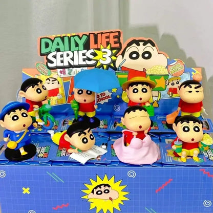 Anime Crayon Shin chan Blind Box Daily Life Series 3rd Generation Blind Box Doll Toy Series Model Ornament Toy christmas Gift