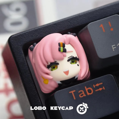 Zenless Zone Zero Bangboo Keycap Anime Mechanical Keayboard Keycap Resin Art Cute Keycaps For PC Gamer Custom Accessories Gift