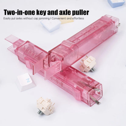 2in1 Switch Puller Keycap Puller for Mechanical Keyboard Key Switch Keycap Puller Easily Remove Replace Gaming Keyboard Switches