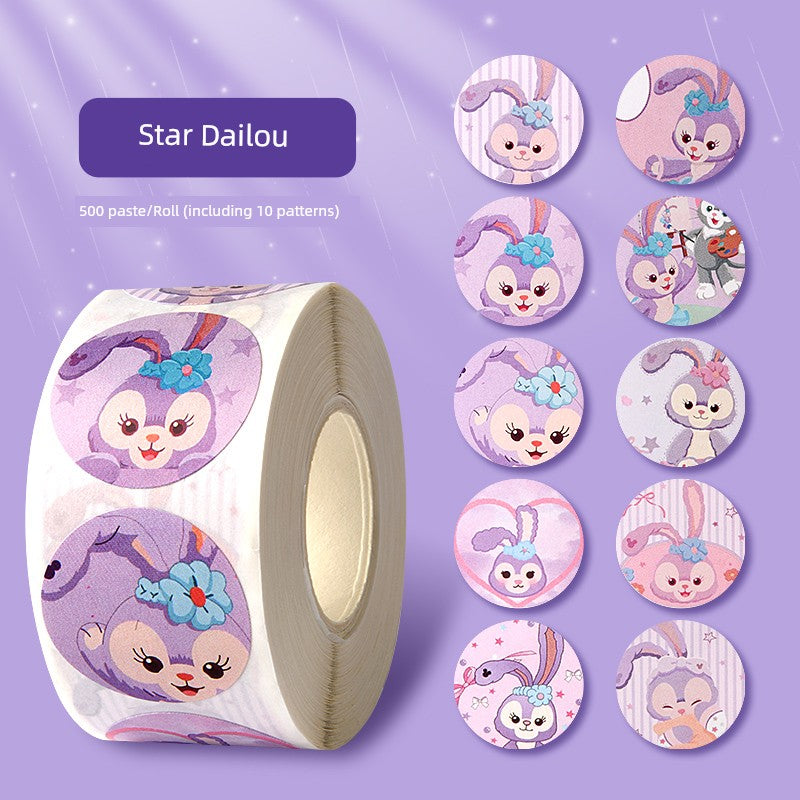 Sanrio Clow M Praise Little Red Flower Cute Stickers