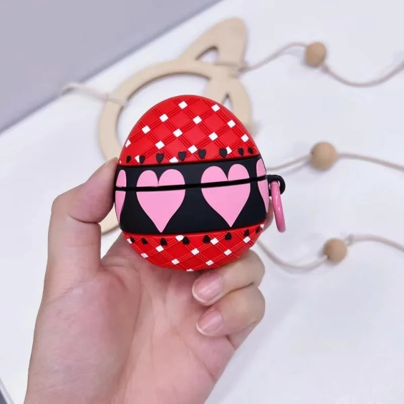 Shugo Chara  Anime Cartoon Guardian Egg Earphone Shell For Airpods1/2 AirPods 4 Headphone Cover Protective Case Decorate Gifts