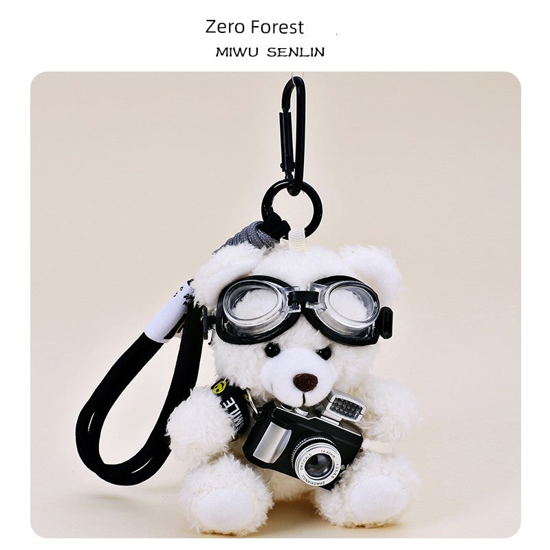 Flash Doll Pendant Doll Schoolbag Gift Pendant