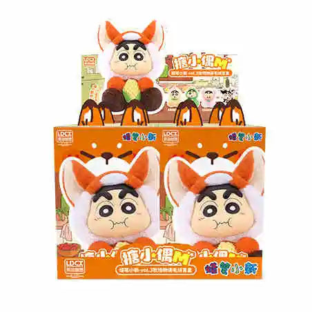 Original Crayon Shin-chan Blind Box, Vinyl Doll Series First Release, 6pcs/box, Cute Plush Toy, Model & Figurine, Gift Toy