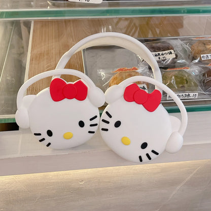 Hello Kitty Case For Airpods Max Soft Silicone Protective Case Air pods Max Anti-Scratch Shockproof Cover Headphone Accessories