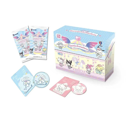 2024 Sanrio Kuromi Cards My Melody Trading Card Game Hello Kitty Booster Box Cartoon Cute Collection Toy Christmas Gift