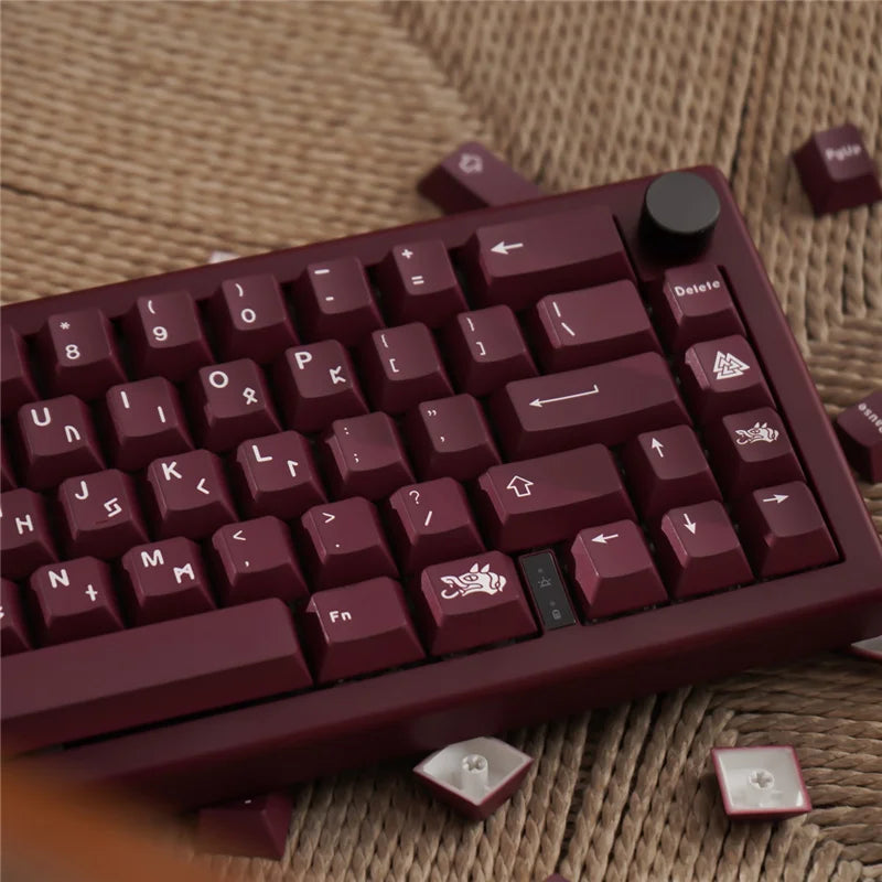 GMK Blot Keycaps Cherry Profile 129/23 Keys 5-side Dye Sublimation PBT Material Keycap For MX Switch Mechanical Keyboard