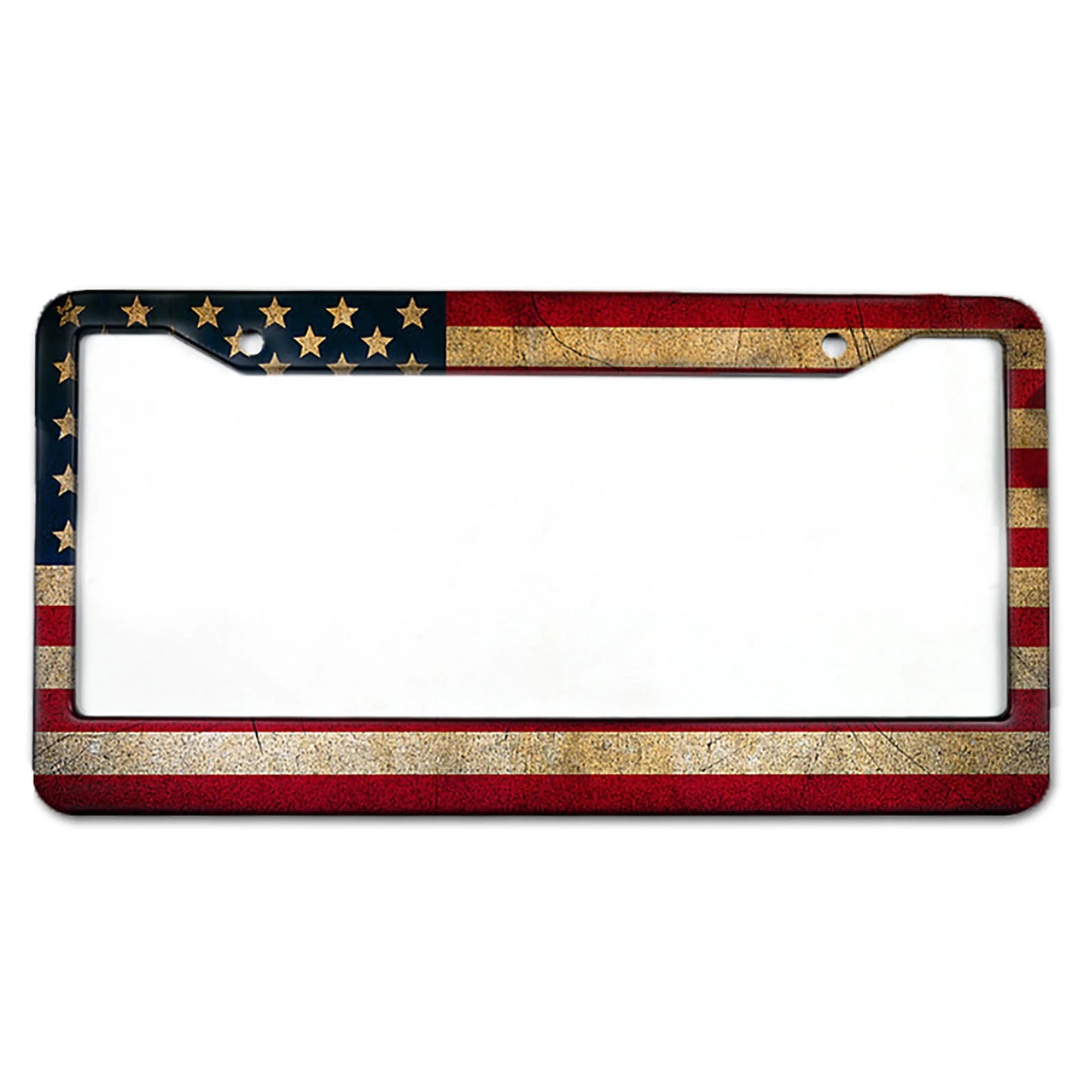 Universal Aluminum Alloy US Car License Plate Frame Cover Auto Accessory Waterproof Number Plate Holder Car Decoration2023