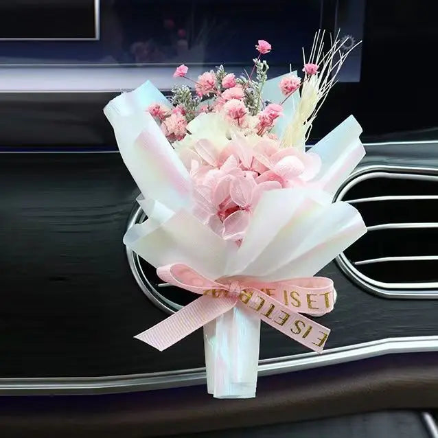 Car Bouquet Perfume Car Interior Aromatherapy Car Decoration Complete Car Decoration with Durable Light Fragrance Outlet