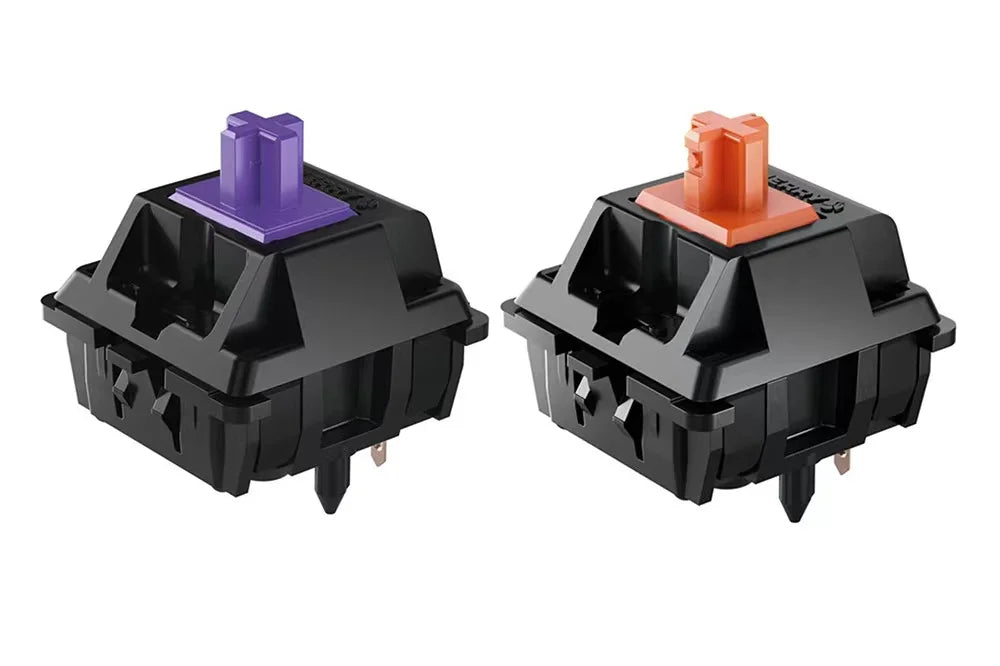 Cherry MX2a Purple Switch Cherry MX2a Orange Switch V2 Linear Tactile for Gaming Mechanical Keyboard 35g 55g Factory Lubed 5 pin