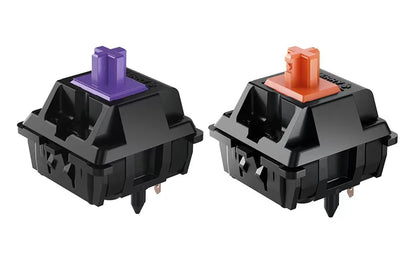 Cherry MX2a Purple Switch Cherry MX2a Orange Switch V2 Linear Tactile for Gaming Mechanical Keyboard 35g 55g Factory Lubed 5 pin