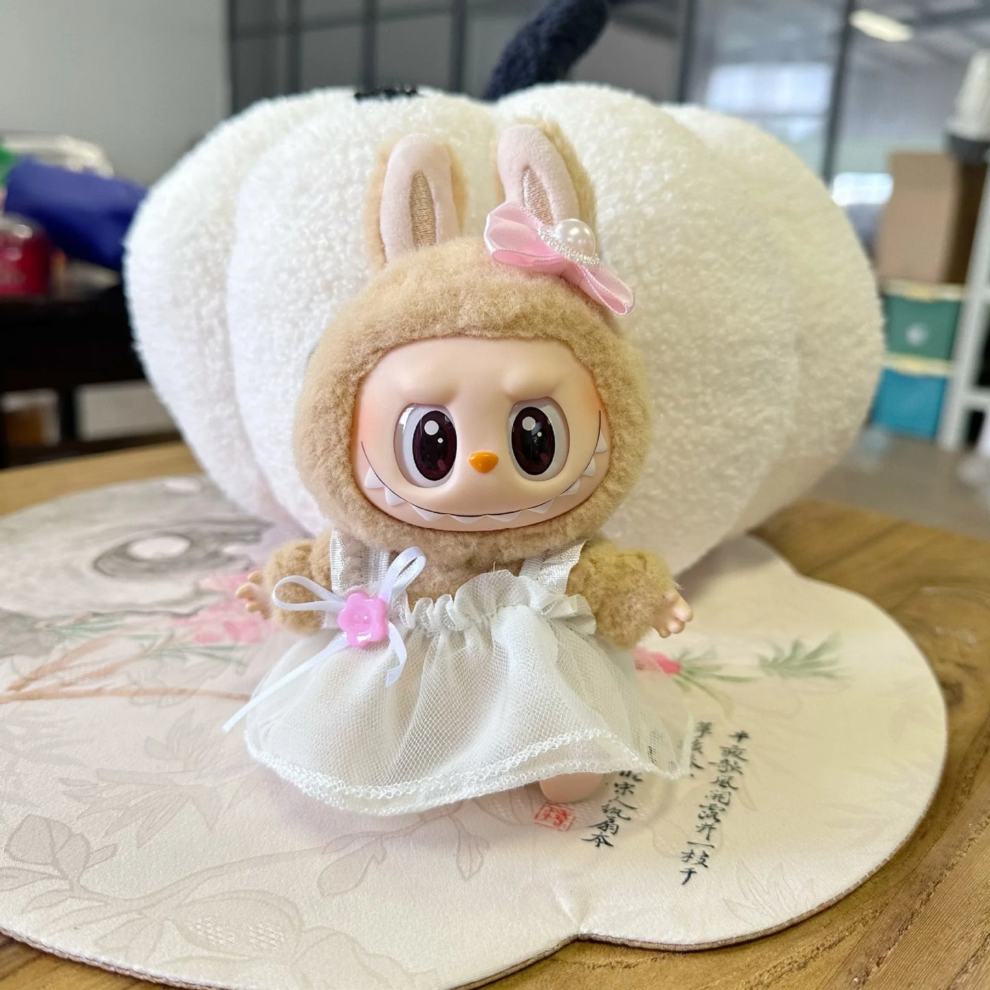 Plush Doll'S Clothes Outfit Accessories For Korea Kpop Exo Labubu V1 V2 Idol Dolls Sitting Party Princess Dress Clothing Gift