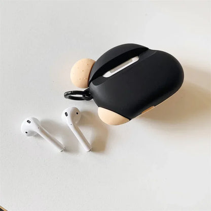 Cartoon Boy Silicone Case for AirPods 4 Airpod 1 2 3 Pro Pro2  Bluetooth Earbuds Charging Box Protective Earphone Case Cover