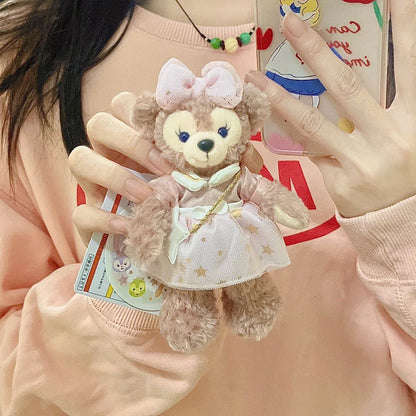 New Kawaii Disney Shelliemay Duffy Stellalou Plush Doll Pendant Messenger Bag Small Pendant Key Chain Girl Heart Christmas Gifts