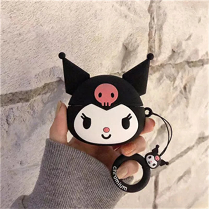 Miniso Cartoon Earphone Case Cover for Airpods 4 New Bluetooth Wireless Earbuds Charging Box Protective Shell for Air Pods 4