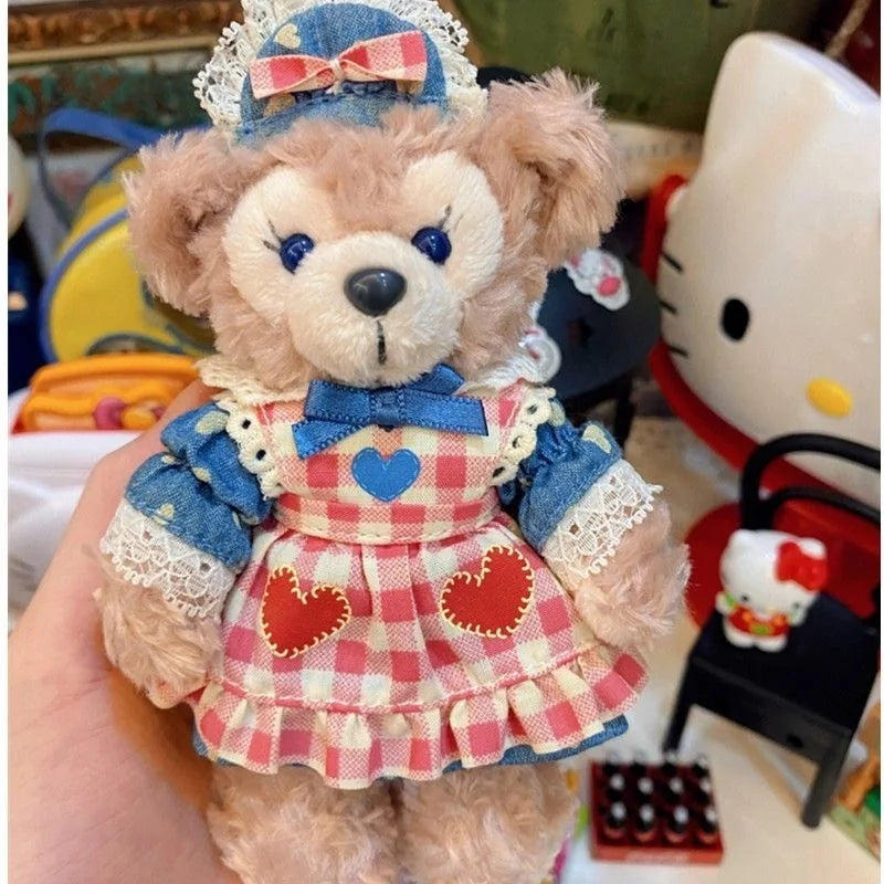 New Kawaii Disney Shelliemay Duffy Stellalou Plush Doll Pendant Messenger Bag Small Pendant Key Chain Girl Heart Christmas Gifts