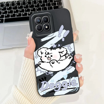 Lens Protective Case For Realme 8i RMX3151 Cute Cartoon Soft Silicone Back Cover For Realme8i Phone Cases