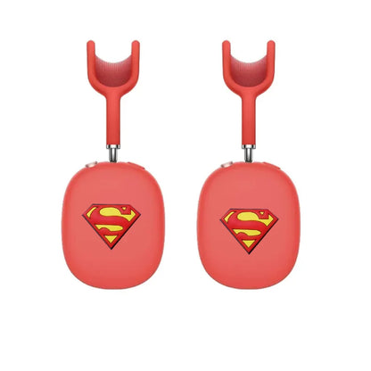 DIY Cartoon Marvel Batman Earphone Case for Apple AirPods Max Earmuff Silicone Protective Cover for AirPods Max Earphone Case