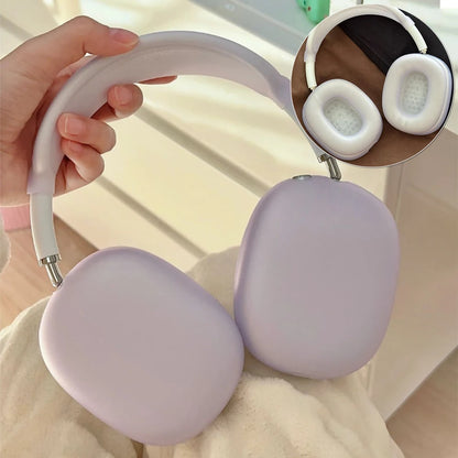 Silicone Protect Case For Apple AirPods Max Headphone Case Headbeam Cover Headset Head Beam Protector Sleeve