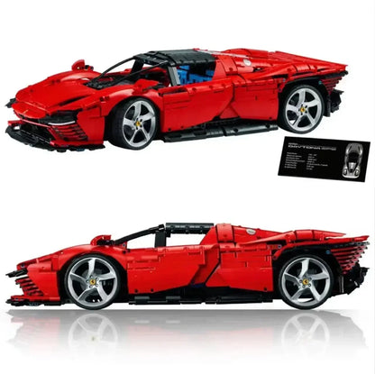 IN Stock 3778PCS Daytona SP3 42143 Supercar Model Building Block Toys for Boys Girls Birthday Christmas Gift