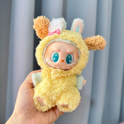 Mini Plush Doll'S Clothes Outfit Accessories For Korea Kpop Exo Labubu V1 V2 Idol sitting party Plush clothes Clothing Gift