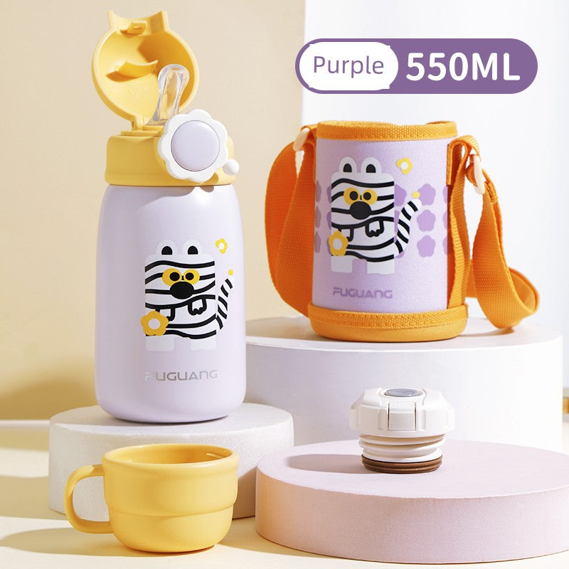 Fuguang Food Grade Special Strap Children's Thermos Mug