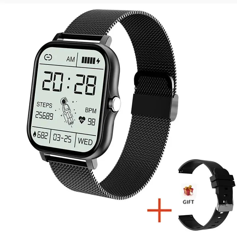 LIGE Smartwatch For Men Women Bluetooth Calling Bracelet Sport Fitness Smart Watch Gifts Digital Smartwatch Women Wristwatch Men