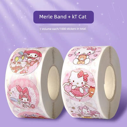 Sanrio Clow M Praise Little Red Flower Cute Stickers