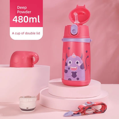 Fuguang Food Grade Special Strap Children's Thermos Mug