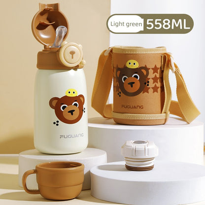 Fuguang Food Grade Special Strap Children's Thermos Mug