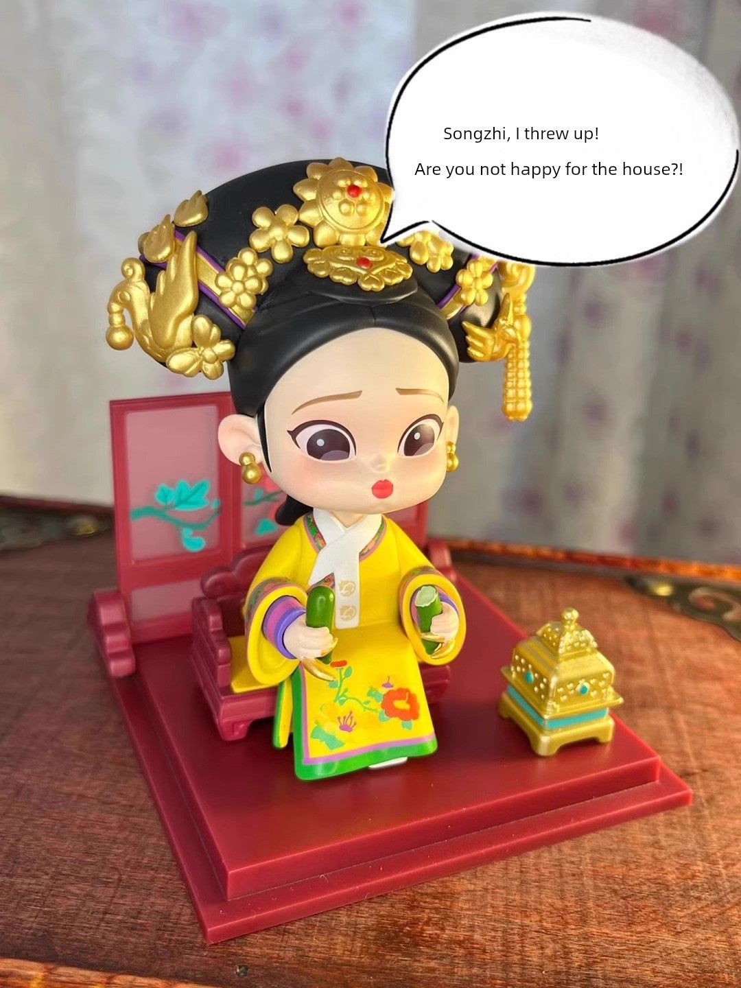 In Stock Authentic Zhen Huan Chuan Series Joint-Name Blind Box First Generation Letter Female Same Style Peripheral Gifts Hand-Made Full Set of Ornaments