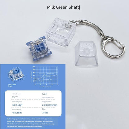 Milk Tea Keychain Customized Chemical Shaft Tester