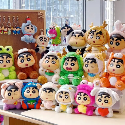 Original Crayon Shin-chan Blind Box, Vinyl Doll Series First Release, 6pcs/box, Cute Plush Toy, Model & Figurine, Gift Toy